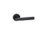  6 Set Linear T-Bar Door Handles in Matt Black Finish with Latch and Ball Bearing Hinges