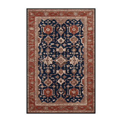 Tapis brun lavable à la machine