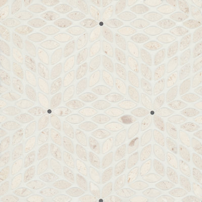 Carreau de mosaïque en marbre Celeste