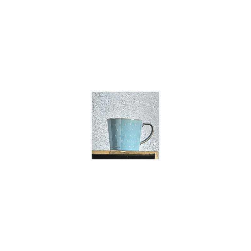 Hand-crafted Mugs Denby Azure Cascade Mug, Azure