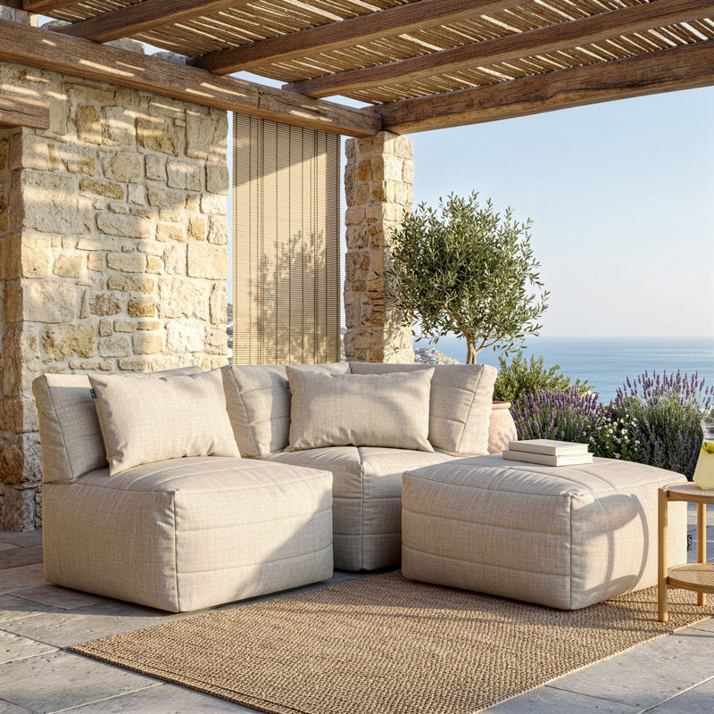 Patio Sectional Set