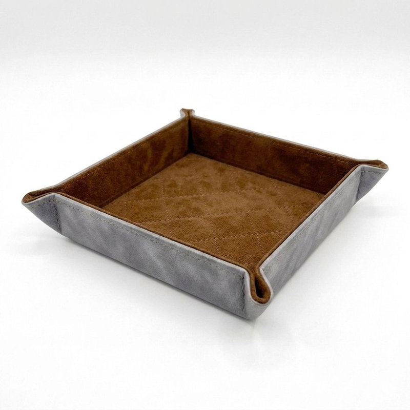 Decorative Tray, Gray/Brown
