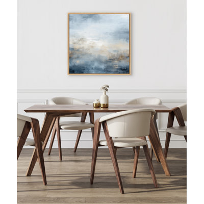 Art abstrait sur toile, paysage abstrait