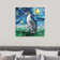 Whippet Night by Aja Trier - Wrapped Canvas Painting