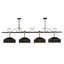 Luminaire suspendu 4 lumières Stefano
