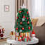 Lighted Artificial Spruce Christmas Tree-1163180958