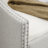 Twin Size Daybed with Trundle, Upholstered Tufted Sofa Bed, Button Back, Copper Nail Waved Arms, Beige