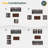 5-Person Seating Group With Storage-1102507009