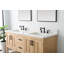 Meuble-lavabo double autoportant Seddon