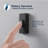 Heath Zenith Black Plastic Wireless Push Button Doorbell