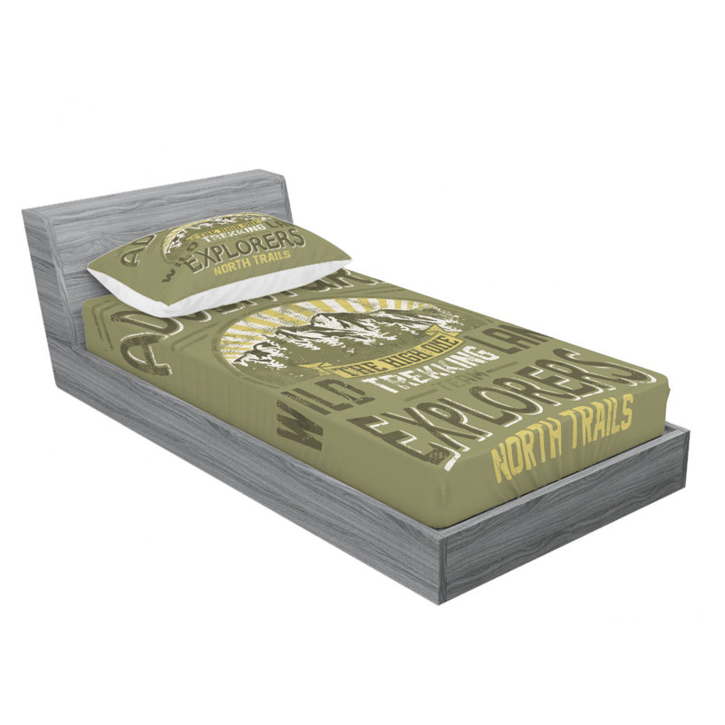 Microfiber Sheet Set, Twin XL Sheet Set with Fitted Sheet