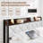 Platform Bed Frame with Upholstered Adjustable Headboard, No Box Spring Needed-985394996