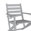 Table Adirondack commerciale toutes saisons et 6 chaises avec porte-gobelets-1380797594