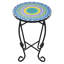 Table d'appoint ronde bistro Mosaic