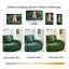 Canapé modulaire en U Emerald Green Teddy-1937557404