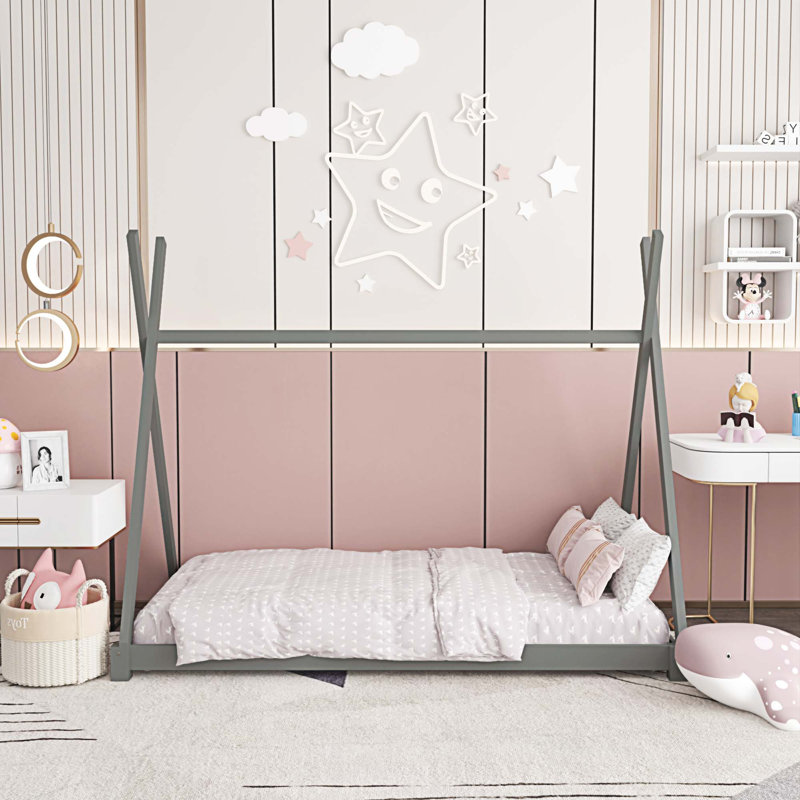 Lit simple Gaidouras par Isabelle & Max ™, Gris