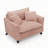 46" W Corduroy Armchair-2055568687