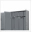Grand lit escamotable mural avec placard, gris-1351773165