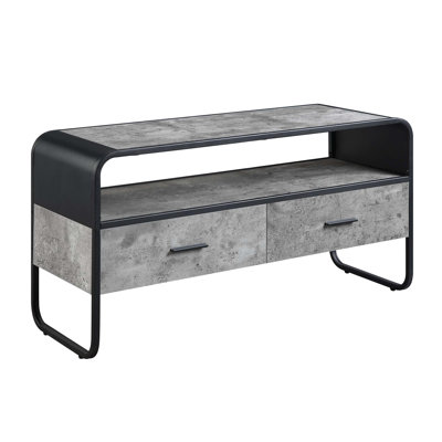 Raziela Concrete TV Stand