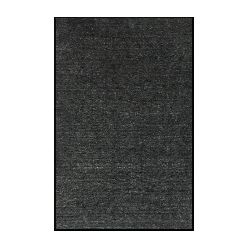 Tapis 100% moderne Mid-Century lavable à la machine 208, Rectangle 8 pi x 12 pi