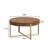 33.86"Modern Retro Splicing Round Coffee Table(Only Table)-613442759-613442765-613442766