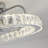 19.69'' Modern Crystal Ceiling Fan With Led Lights And Remote Control