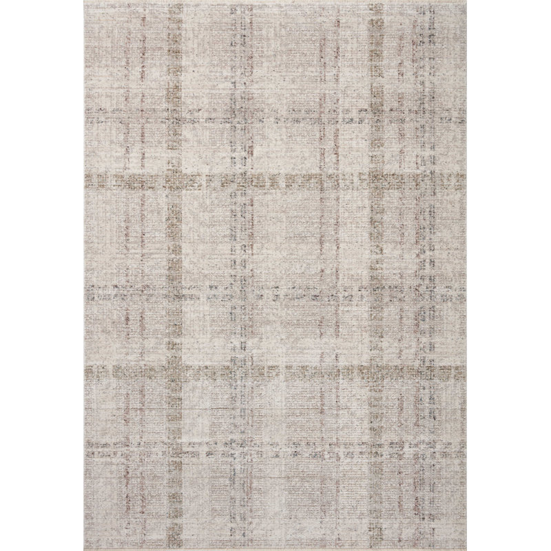 Ivory and Multi Flat Woven Wool Synthetic Rectangular Rug 11'-6" x 15'-7"