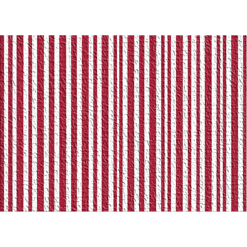 Tapis de canne à sucre rouge, Rectangle 2 pi x 5 pi