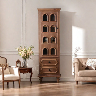 Bibliothèque créative de style américain