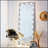 Wall Standing Full Length Mirror With LED Bults, Touch Control, And 3 Color Lights For Dressing And Vanity-1603116537