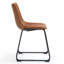 Chaise d'appoint Jasi en brun