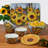 Sunflower Bouquet Set Of 4 Mug 14 Oz. 4 Asst.
