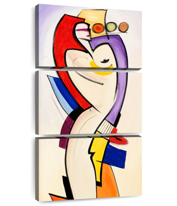 Chrome Curves, 27" H x 12" W