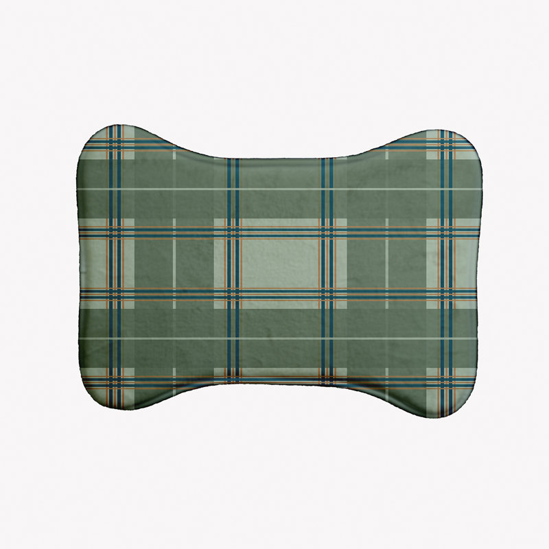Napperon Scotish, Vert