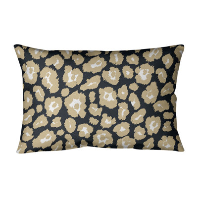Animal Print Reversible Throw Pillow