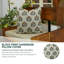 Coussin décoratif décoratif en lin épais épais Fab Divine Accent, (Chahat, brun)-106058980-106059011