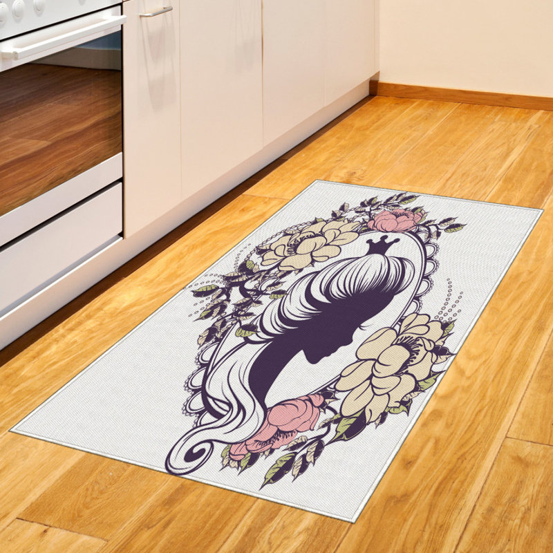 Queen High Density Long Fiber Poly Threads Decorative Area Rug Carpet, Rectangle 2'7" x 5'