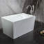 47'' x 27.5'' Freestanding Soaking Acrylic Bathtub
