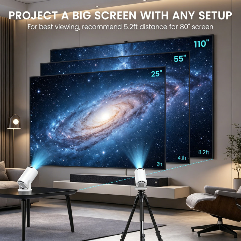 ELEP Home Theatre Projector Projector