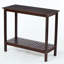 Poste de travail en bois pour bureau - brun dans le jardin, balcon, garage et construction pratique-1267676249