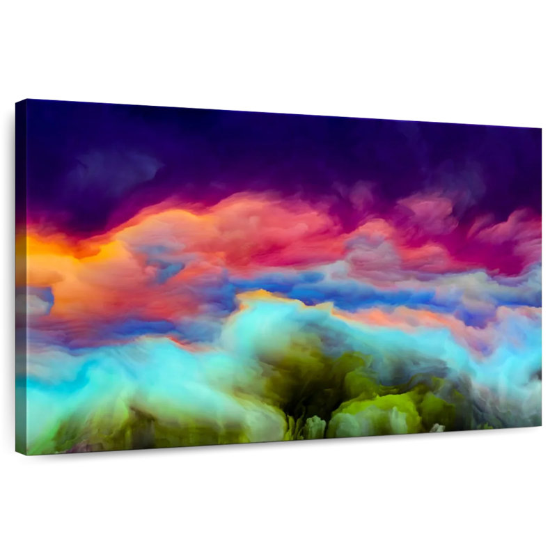 Avery Colorful Cloudscape, 32" H x 48" W
