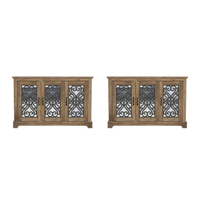 Airalyn Traditional Sideboard Set Of 2