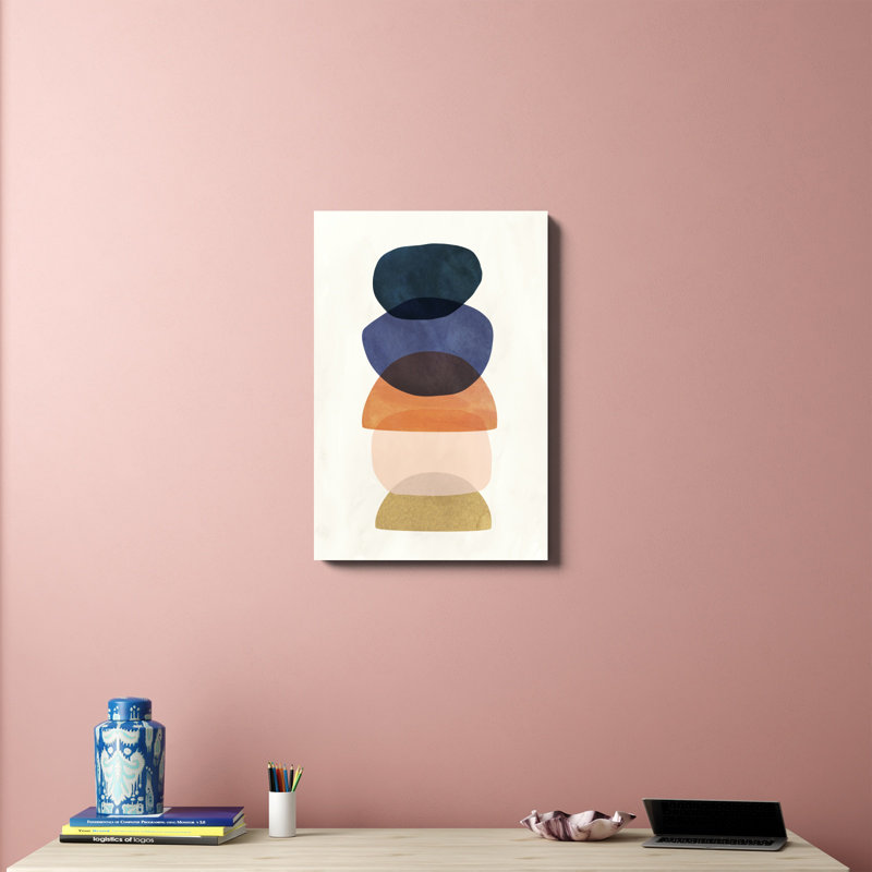 Mod Pods I par Victoria Borges - Peinture, H 30 po x l 20 po, Toile tendue, Non