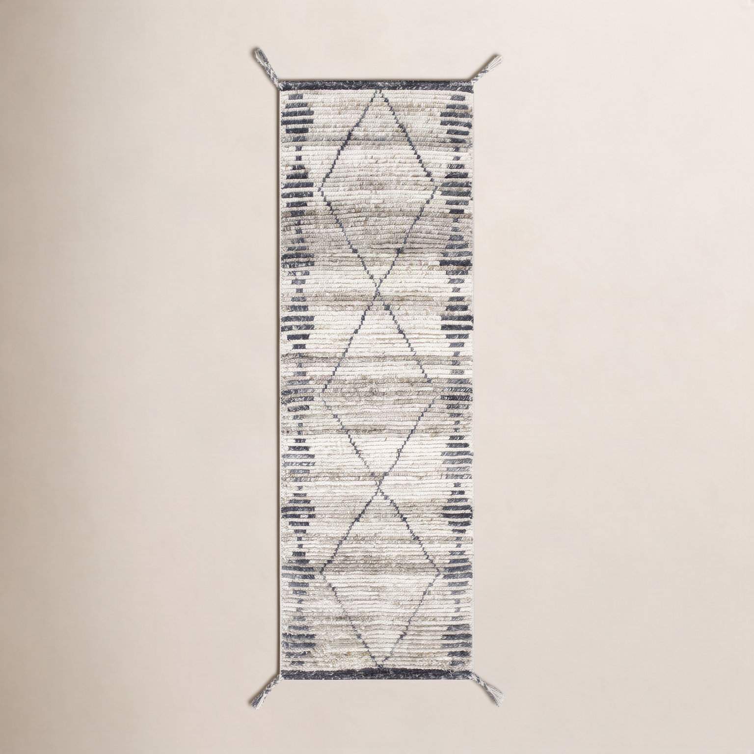 Mathias Hand-Woven Moroccan Rug, Runner 2'6" x 8'