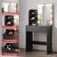 Avra Dressing Table with Mirror