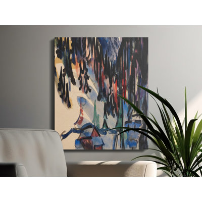 Friesen 1 Piece Wrapped Canvas Wall Art Set