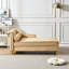 Chaise longue moderne avec revêtement en velours-1214376417