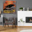 «Raven» par Erin Clark, art mural en verre acrylique-111314034