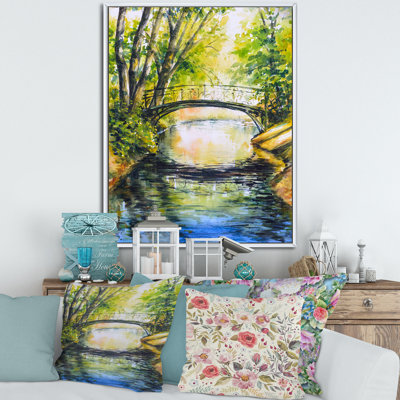 " Bridge Over Troubled Water In Forest Park "