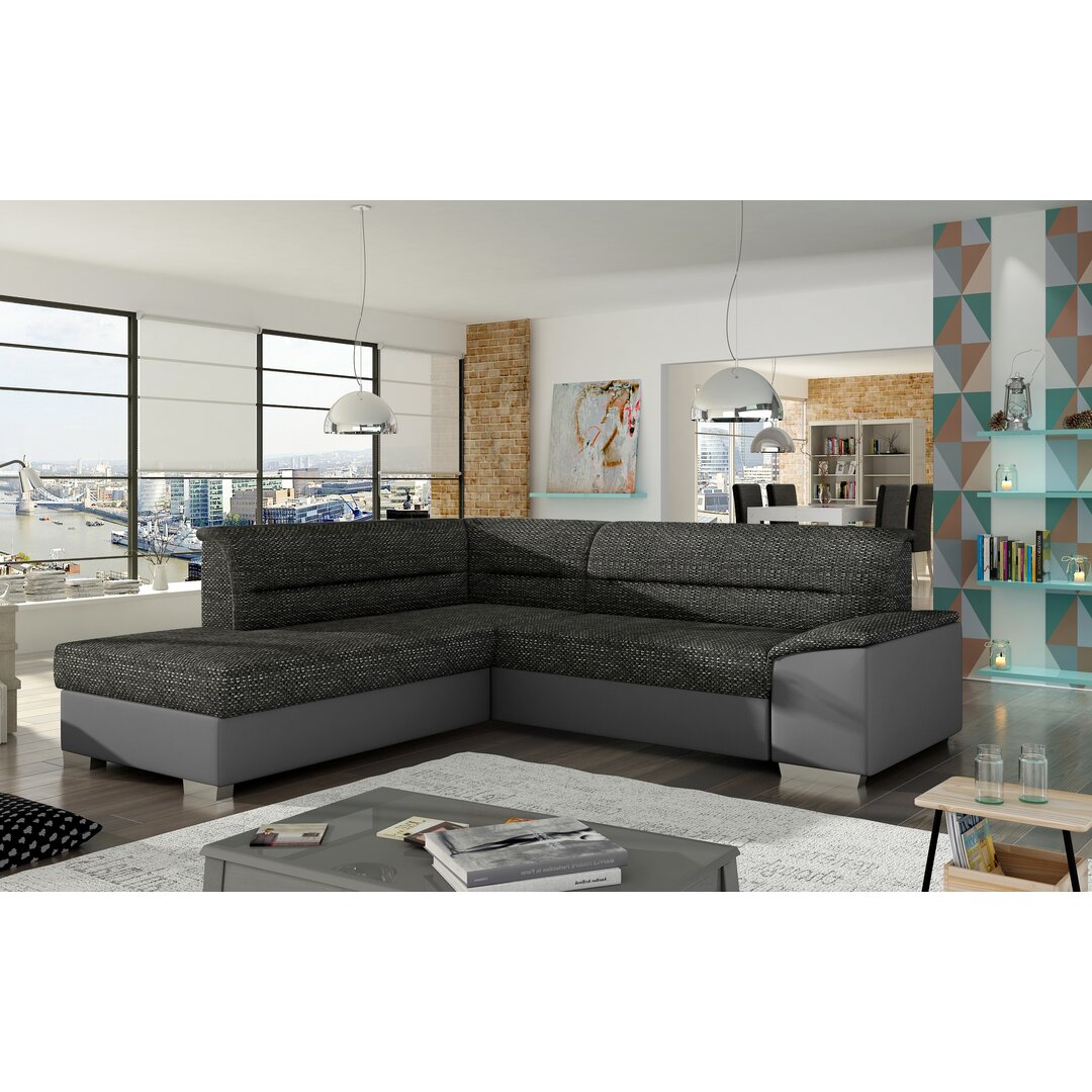 Ecksofa Gervais mit Bettfunktion